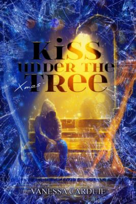 Kiss under the christmas tree